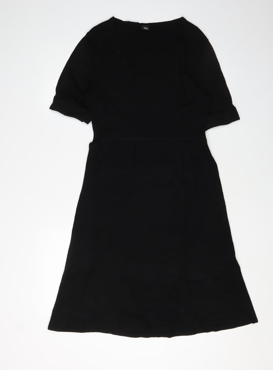 s.Oliver Black Women's A-Line Dress Size 16