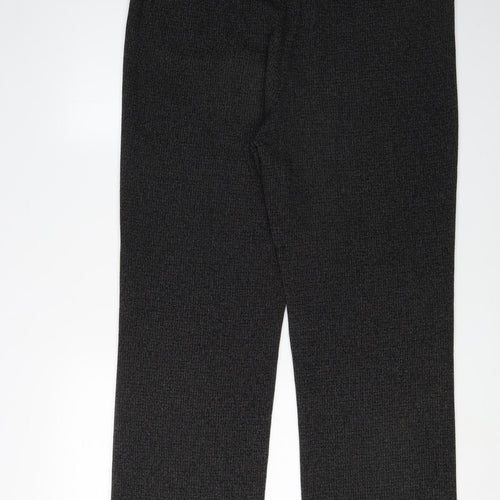 Viyella Women's Black Straight Trousers Size 14