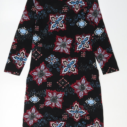 White Stuff Women's Multicoloured Floral Jersey Dress