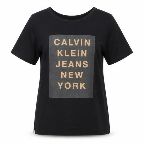 Calvin Klein Unisex Black T-Shirt S Basic Style