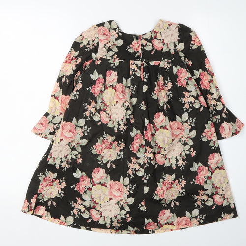 Laura Ashley Girls Floral A-Line Dress 6 Years