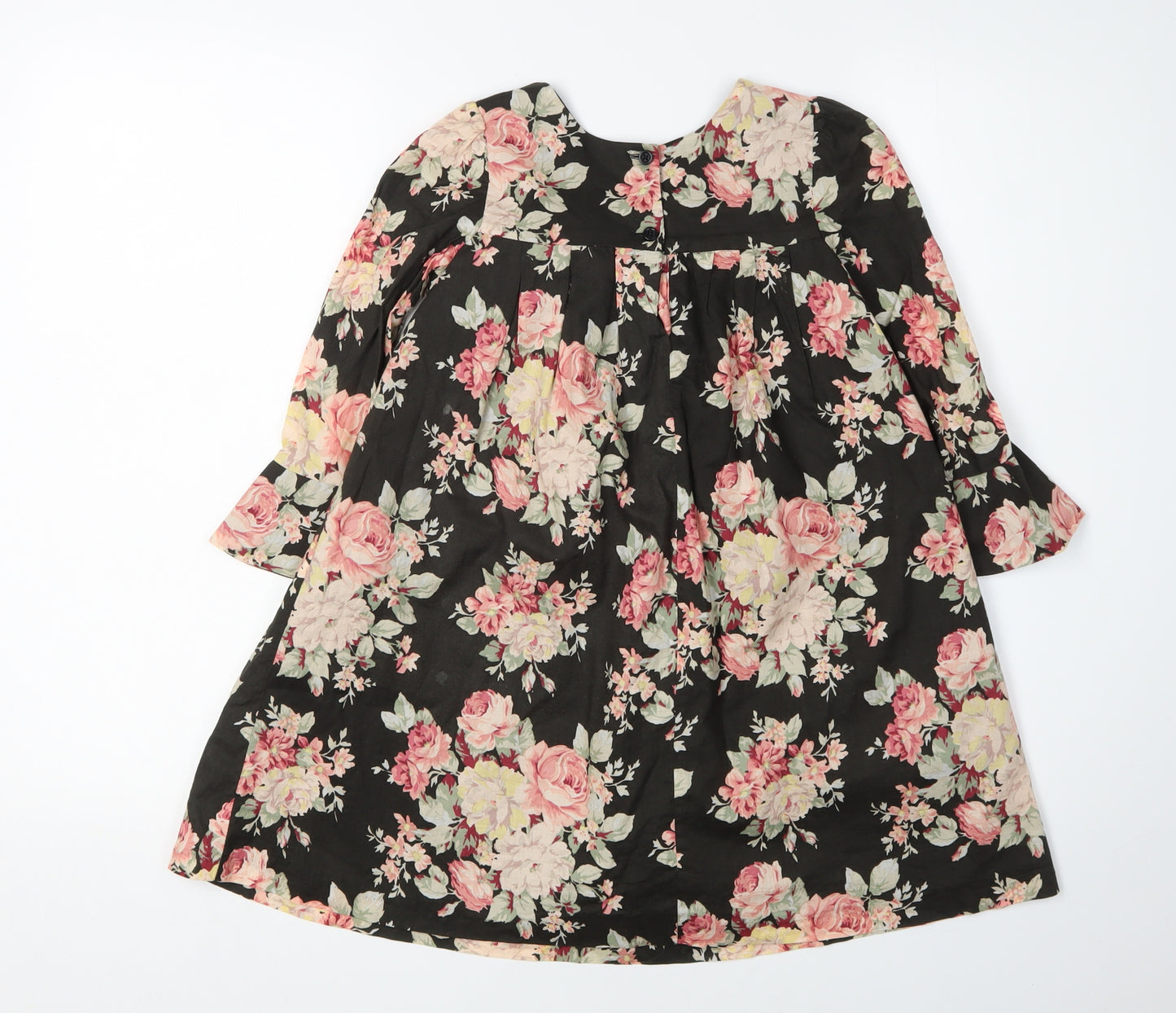 Laura Ashley Girls Floral A-Line Dress 6 Years