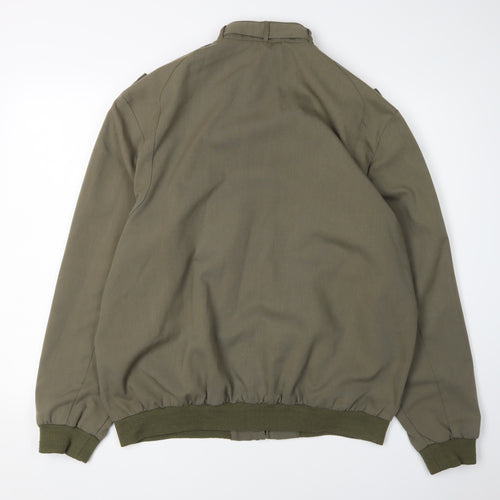 Lacoste Men’s Green XL Bomber Jacket Classic Style