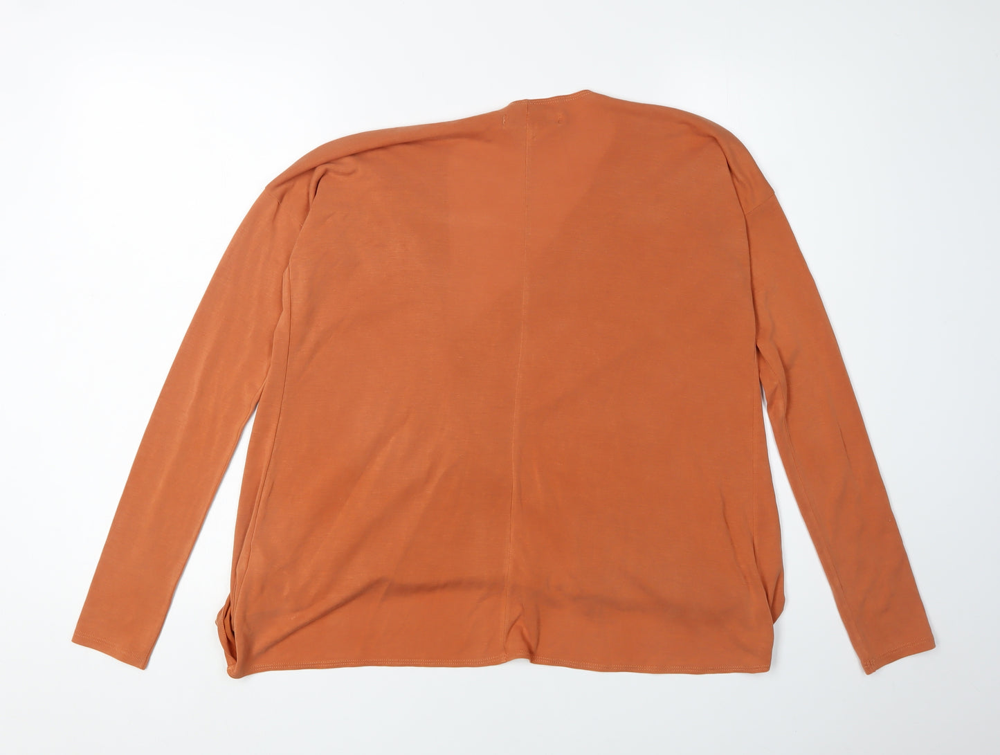 Abercrombie & Fitch Women's Orange XS Wrap Top