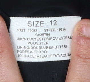 Windsmoor Women's Black Sheath Dress Size 12
