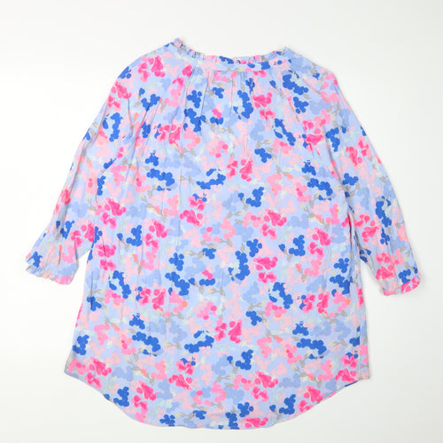 Joules Women's Floral Blouse, Size 12, Casual Multicoloured