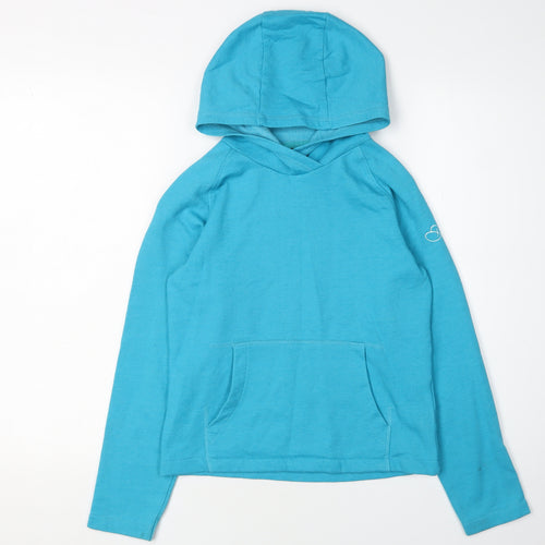 Dare 2b Girls Blue Hoodie, 11-12 Years, Hooded Jersey