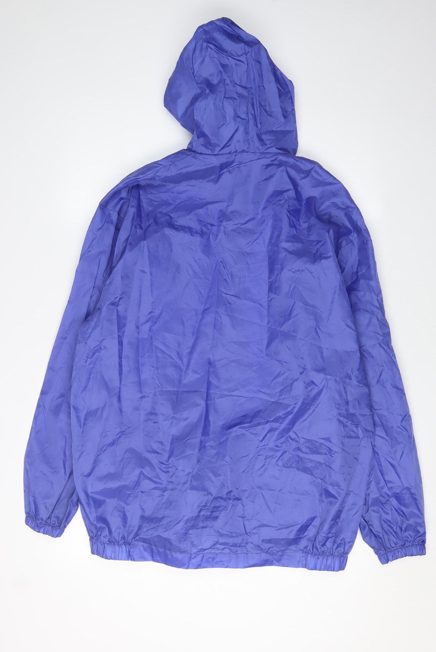 Arctic Storm Women's Blue Hooded Windbreaker Jacket S