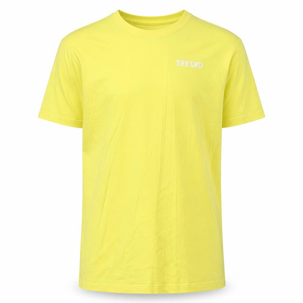Jack & Jones Men's Yellow XL Crew Neck T-Shirt