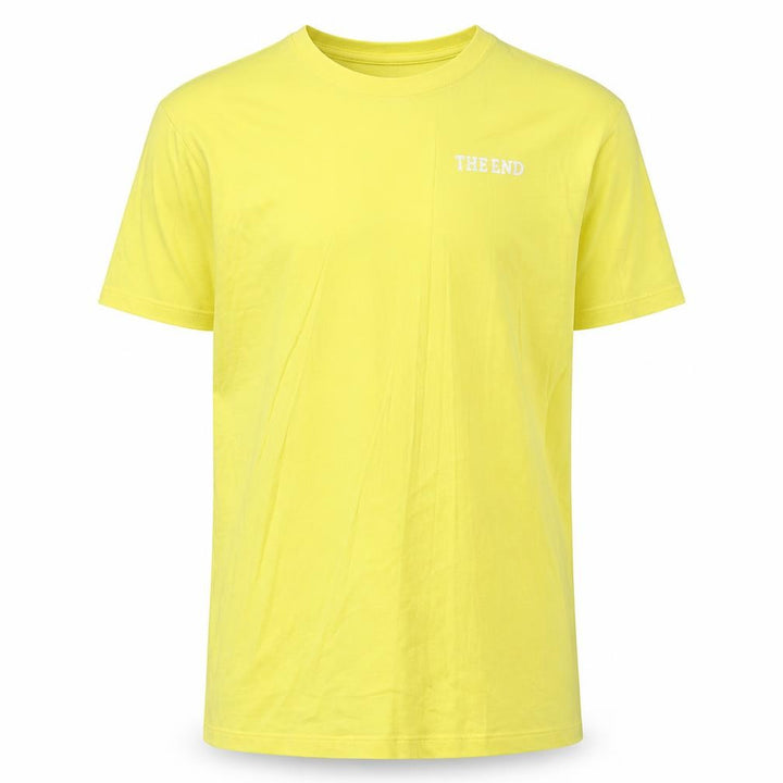 Jack & Jones Men's Yellow XL Crew Neck T-Shirt