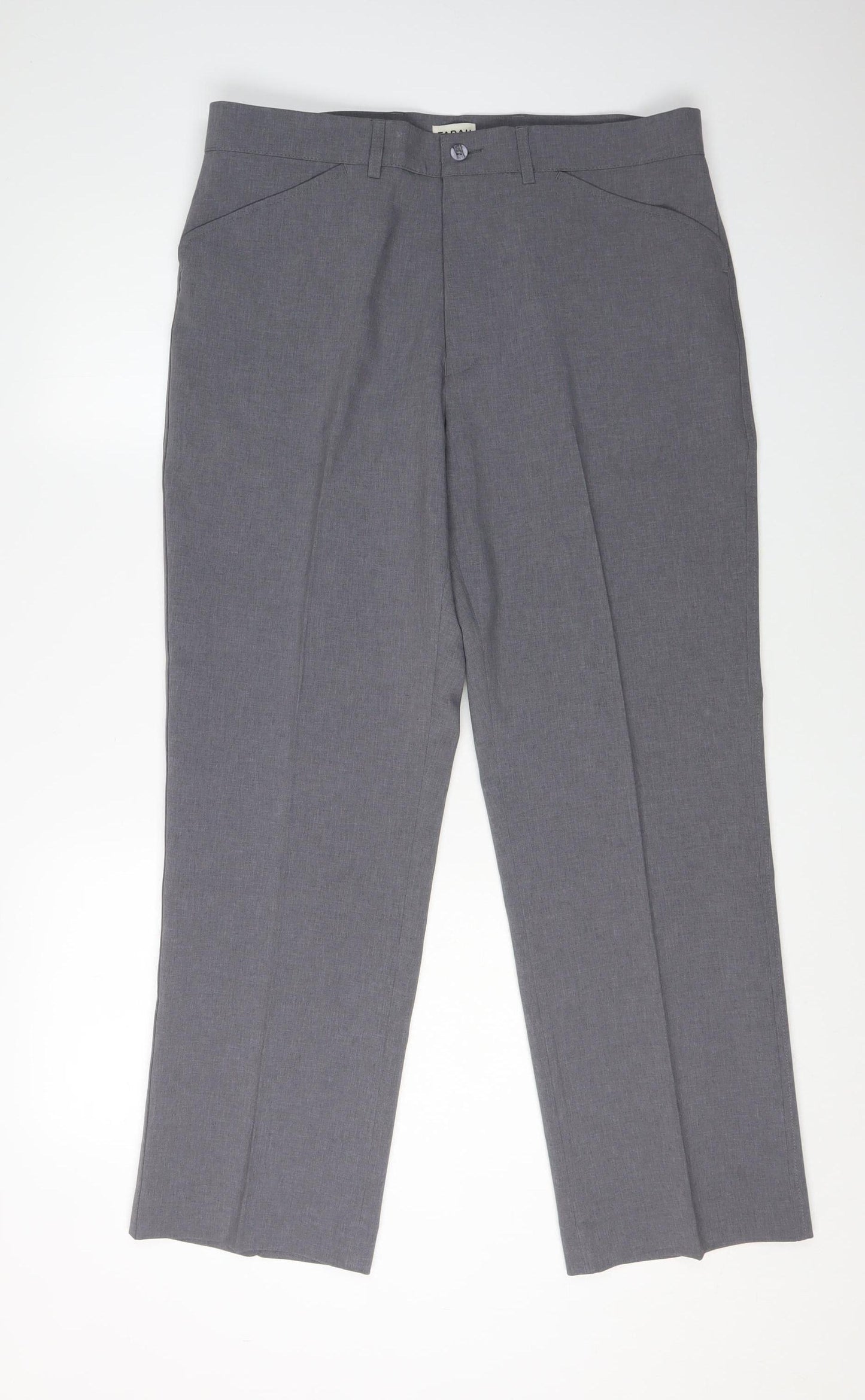 Farah Grey Men's 36 Dress Pants Straight Leg