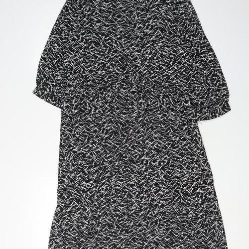 Jacqueline de Yong Women's Black Shirt Dress Size 8