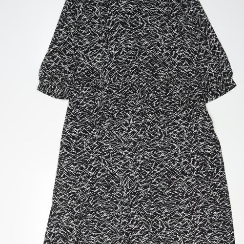 Jacqueline de Yong Women's Black Shirt Dress Size 8