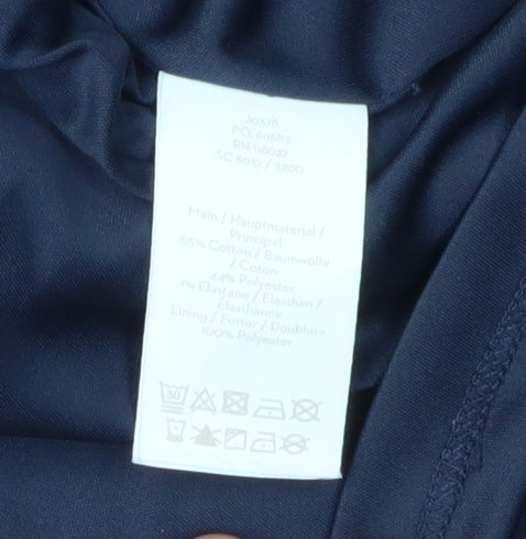 Boden Blue A-Line Dress, 3/4 Sleeve, Size 8 Women