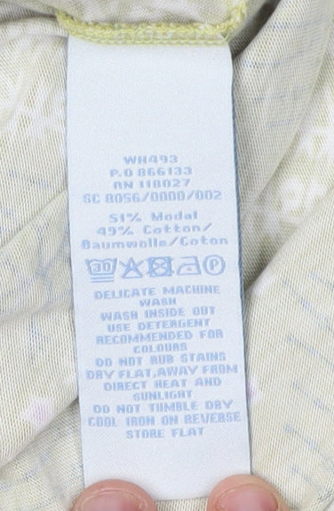 Boden Women's Green Floral Shift Dress Size 12