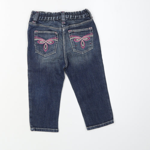 Ted Baker Girls Blue Jeans 18 Months Casual Denim