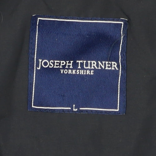 Joseph Turner Men's Blue Puffer Jacket Size L