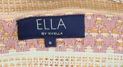 Ella Viyella Women's Blazer Multicoloured Size 8
