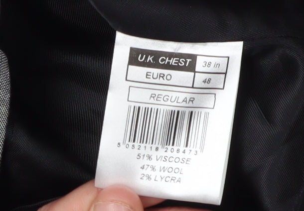 Ben Sherman Men's Grey Suit Waistcoat, size 38 Chest.