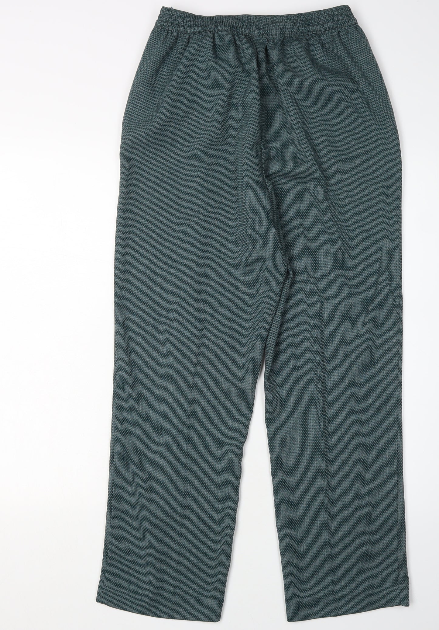 Honor Millburn Women's Green Straight Trousers Size 12