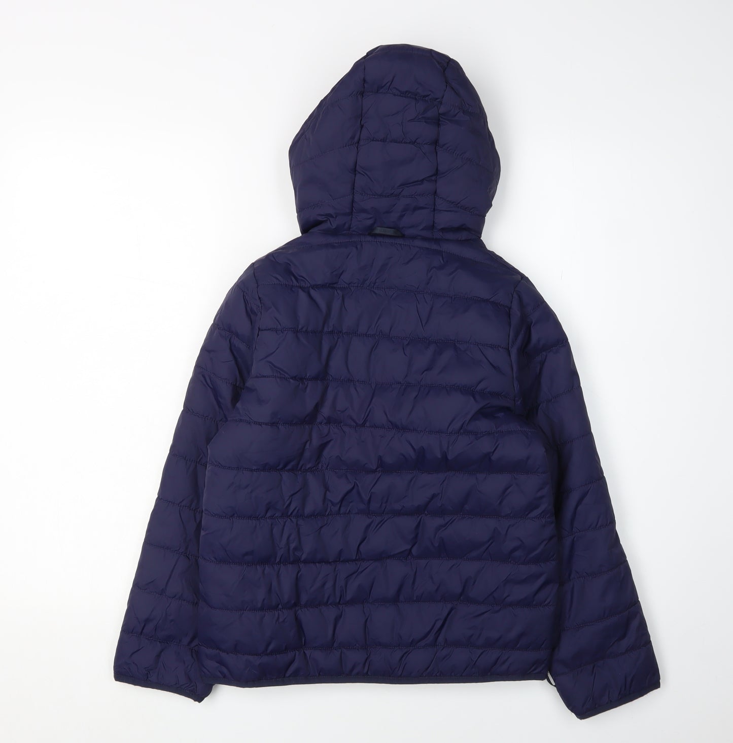 Peter Storm Boys Blue Puffer Jacket 9-10 Years Hooded Warm