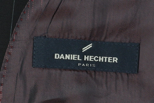 Daniel Hechter Men's Black Pinstripe Blazer 40 Short