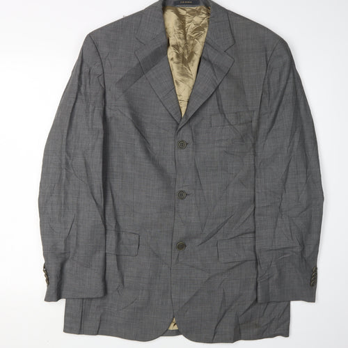 Ted Baker Men’s Grey Wool Cashmere Blazer 38R
