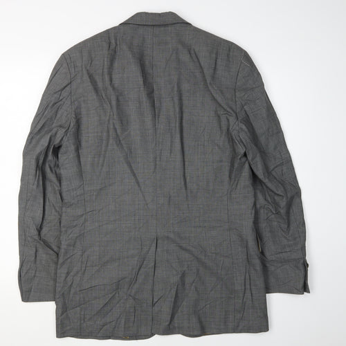 Ted Baker Men’s Grey Wool Cashmere Blazer 38R
