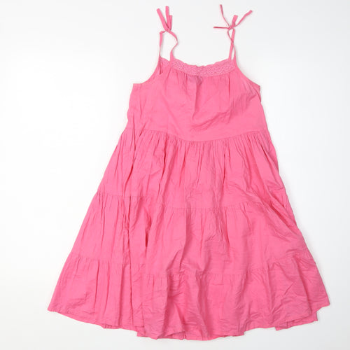 Mini Boden Pink A-Line Dress for Girls 9-10Y