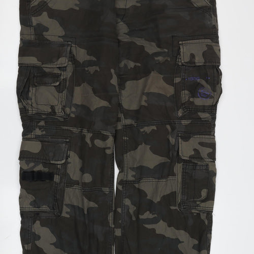 Brandit Men's XL Camouflage Cargo Trousers