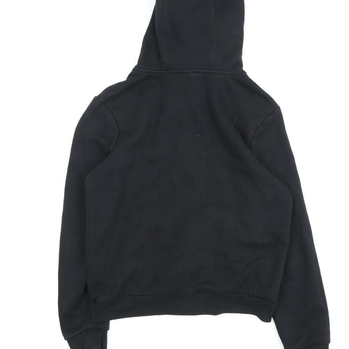 Slazenger Boys Black Full Zip Hoodie, Size 158