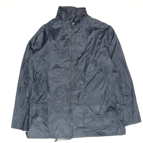 BDRI Weatherproof Men's Blue XL Windbreaker Jacket