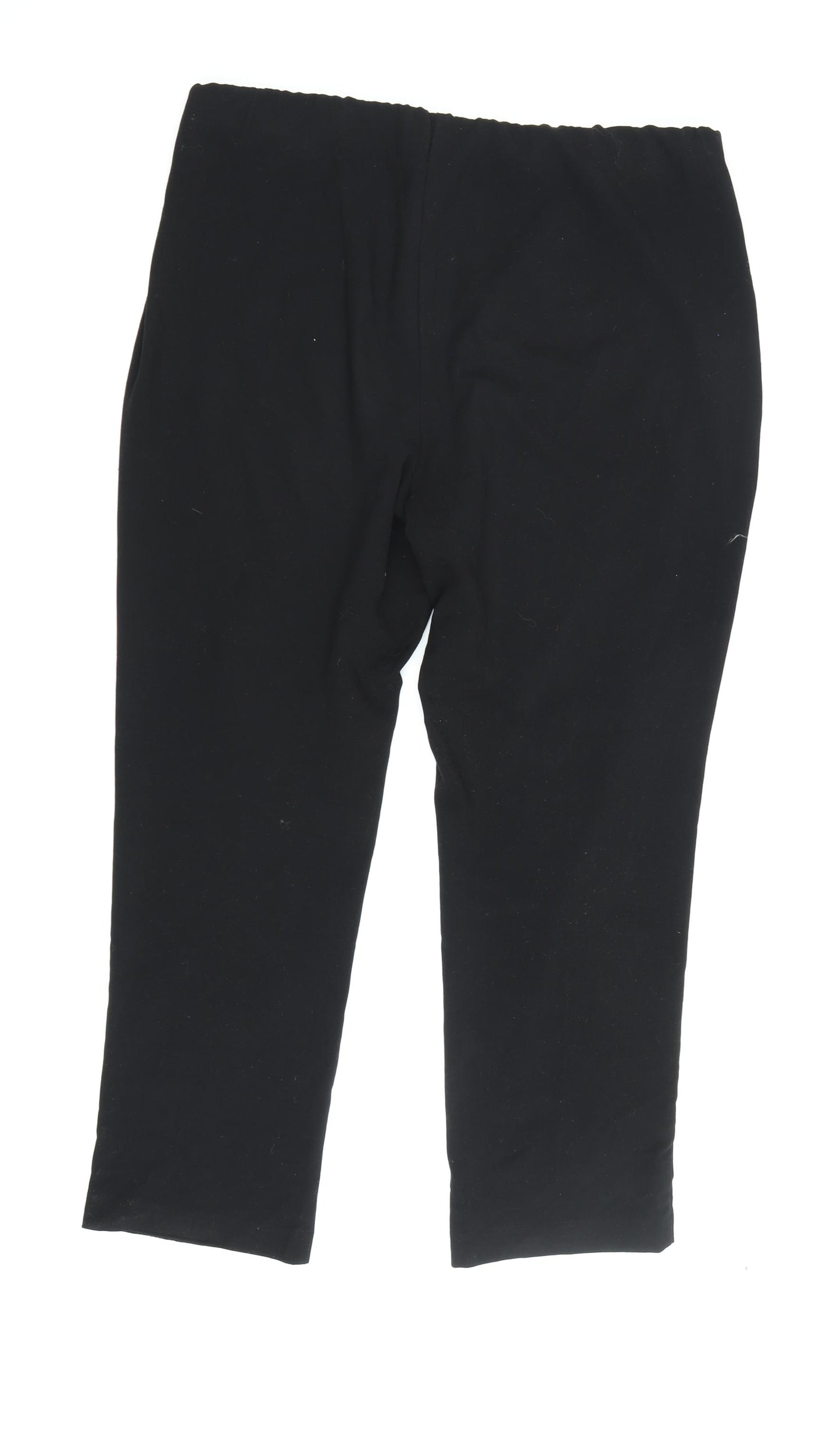 Women's Black Skinny Trousers, Size Value, Polyester Blend