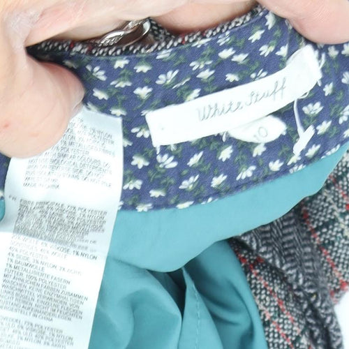 White Stuff Women's Multicoloured Tweed Skirt Size 10