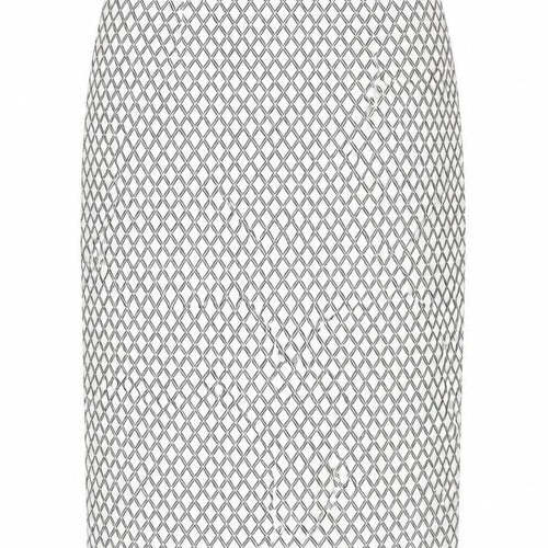 Marks and Spencer Women’s Black Geometric Pencil Skirt