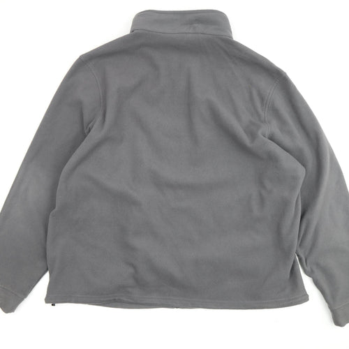 Regatta Men's Grey 4XL Fleece Jacket with Full Zip