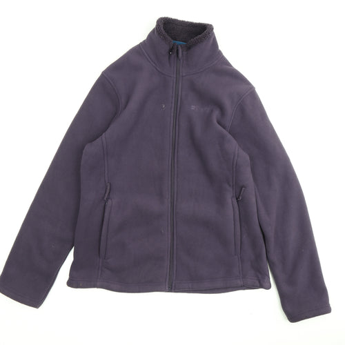 Mountain Warehouse Women's Purple Fleece Jacket Size 16