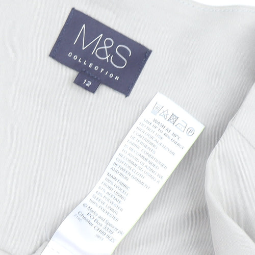 Marks and Spencer Women's Beige Blazer Size 12