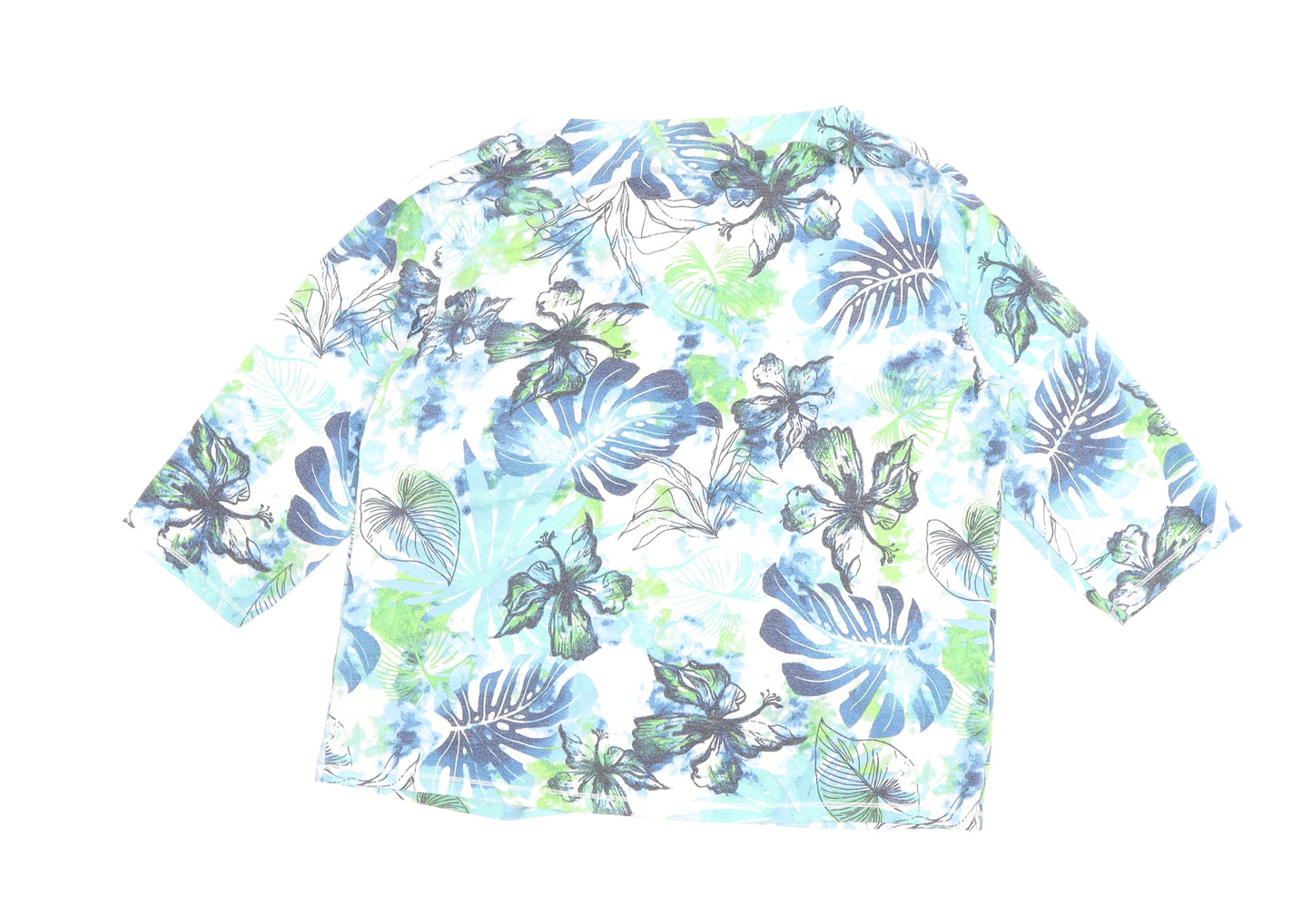 Honor Millburn Women's Floral Multicoloured Top M