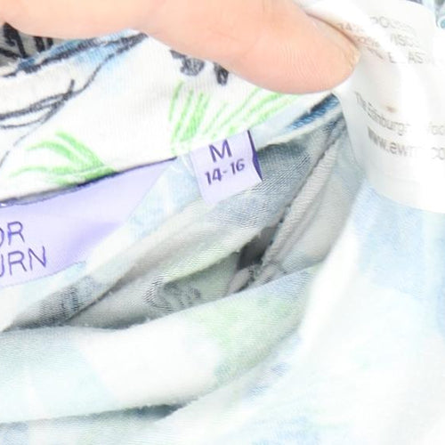 Honor Millburn Women's Floral Multicoloured Top M
