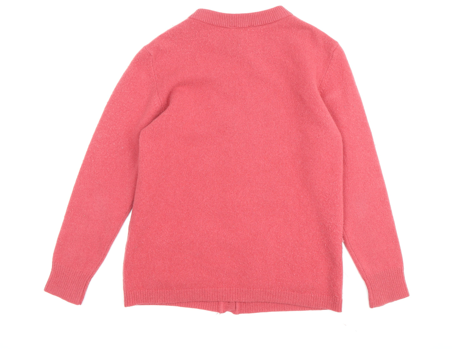 Cotswold Collections Women's Red Cardigan, L, Merino Cashmere