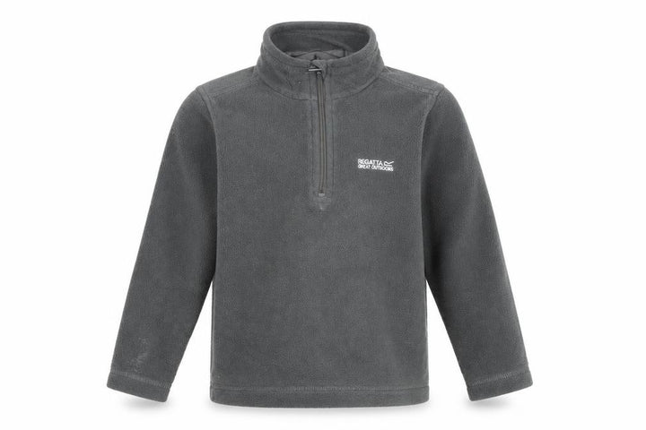 Regatta Boys Grey Fleece 1/2 Zip Sweatshirt, Size 6 Years