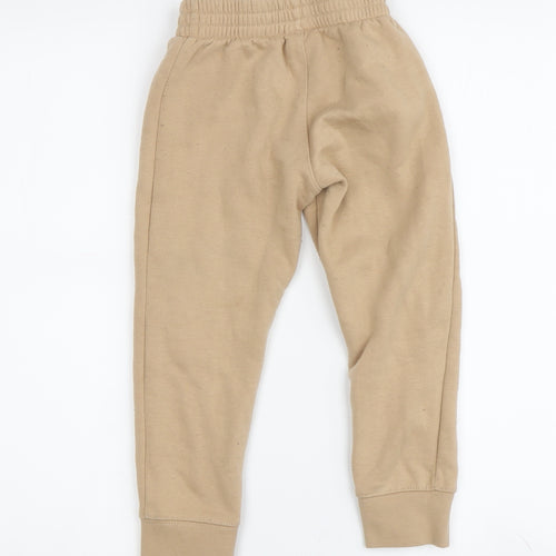 Jordan Boys Beige Jogger Trousers Size M for Casual Sportswear
