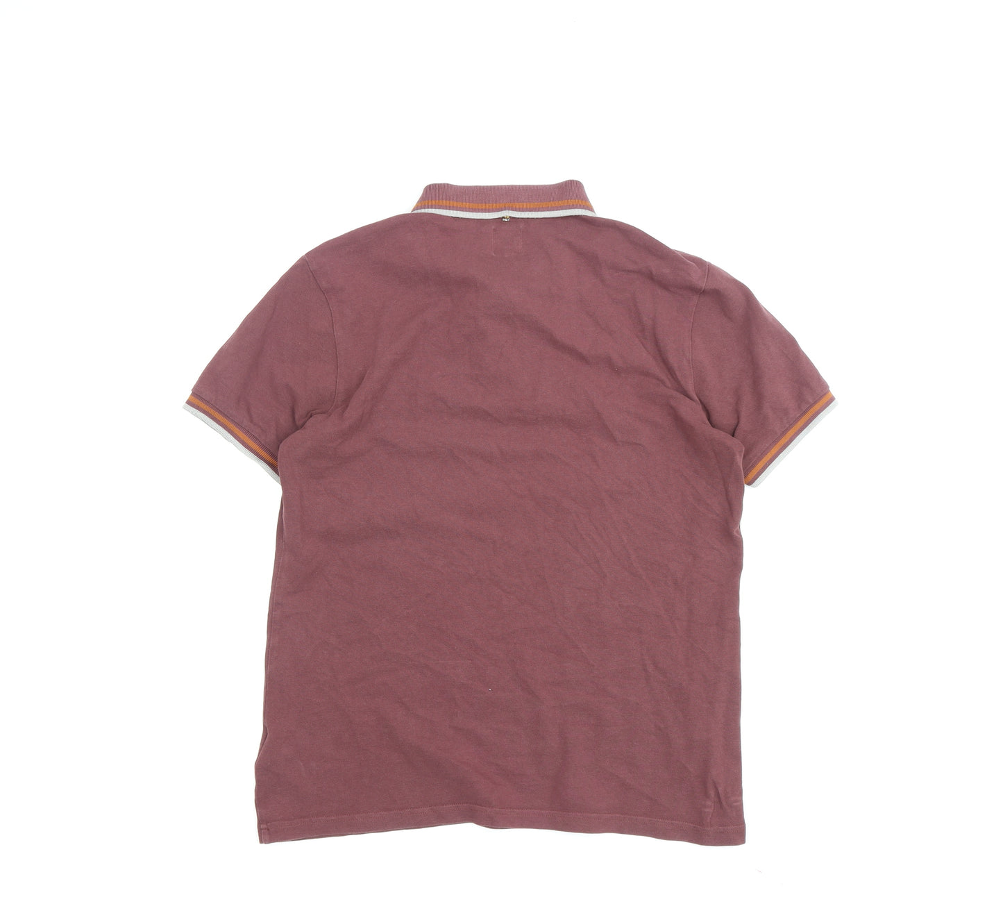 Gongshow Men's Red Polo Shirt M Collared Casual