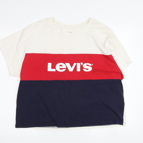 Levi's Men's Multicoloured L Colourblock T-Shirt