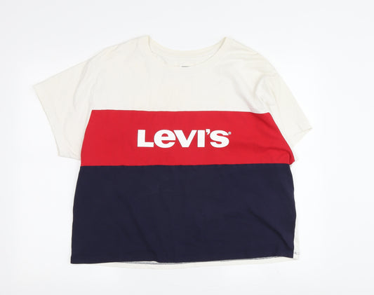 Levi's Men's Multicoloured L Colourblock T-Shirt