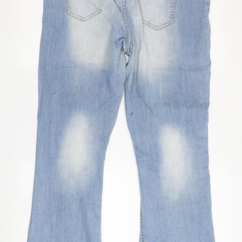 Denim Women's Blue Flared Jeans Stretch