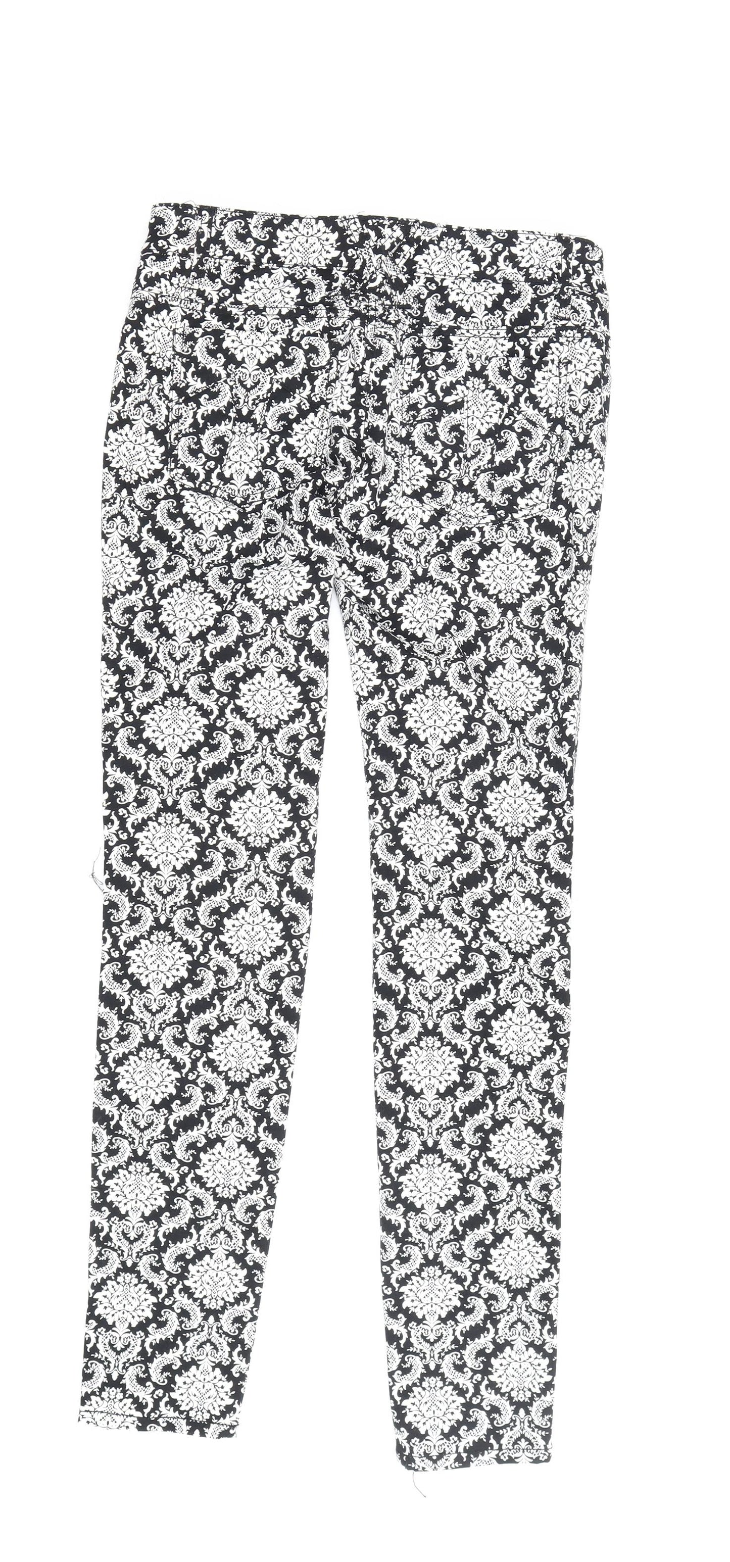 Tripp NYC Women's Geometric Skinny Trousers, Size 8
