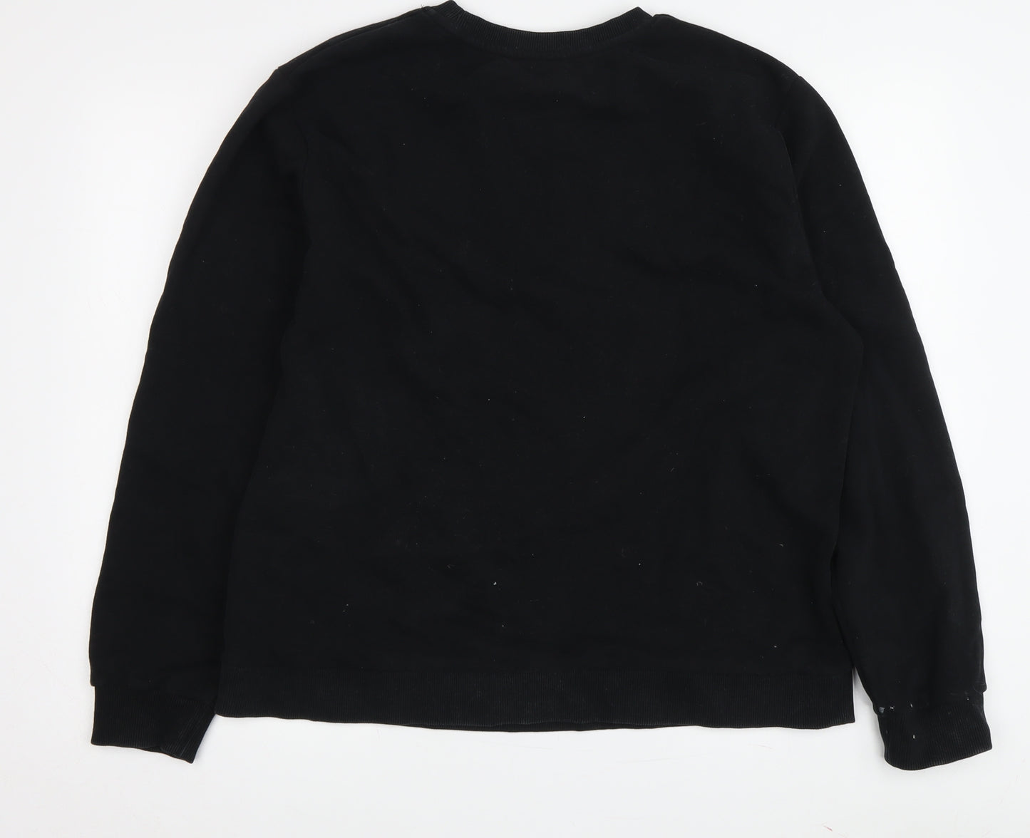 MP Men's Black Pullover Sweatshirt Logo Fleece XL