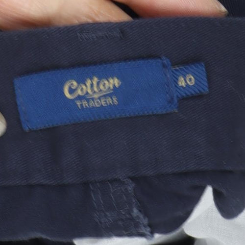 Cotton Traders Men’s Blue Chino Trousers Size 40